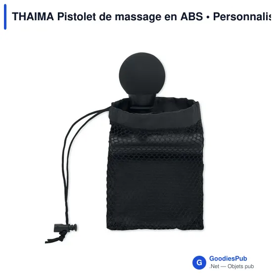 Pistolet de massage personnalisable avec logo - THAIMA - Image 3