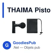 Pistolet de massage personnalisable avec logo - THAIMA - Miniature 4