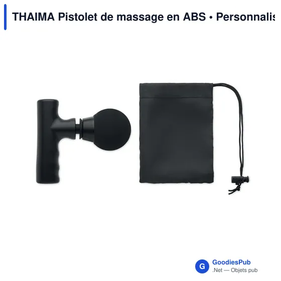 Pistolet de massage personnalisable avec logo - THAIMA - Image 4