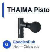Pistolet de massage personnalisable avec logo - THAIMA - Miniature 5