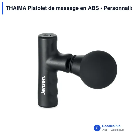 Pistolet de massage personnalisable avec logo - THAIMA - Image 5