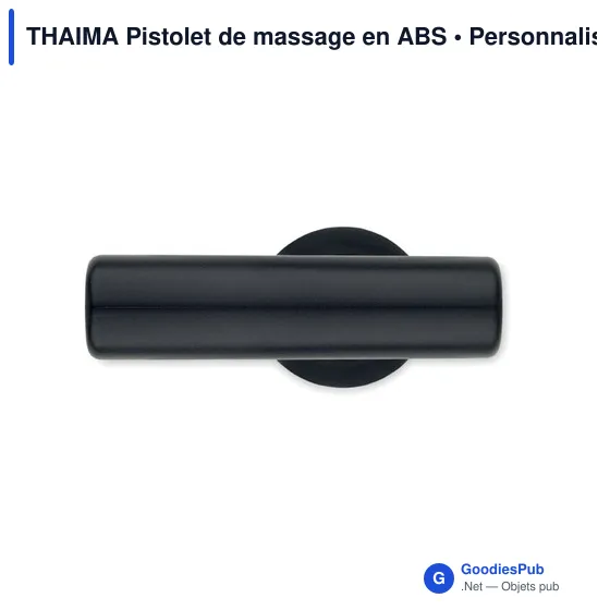 Pistolet de massage personnalisable avec logo - THAIMA - Image 7