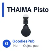 Pistolet de massage personnalisable avec logo - THAIMA - Miniature 8