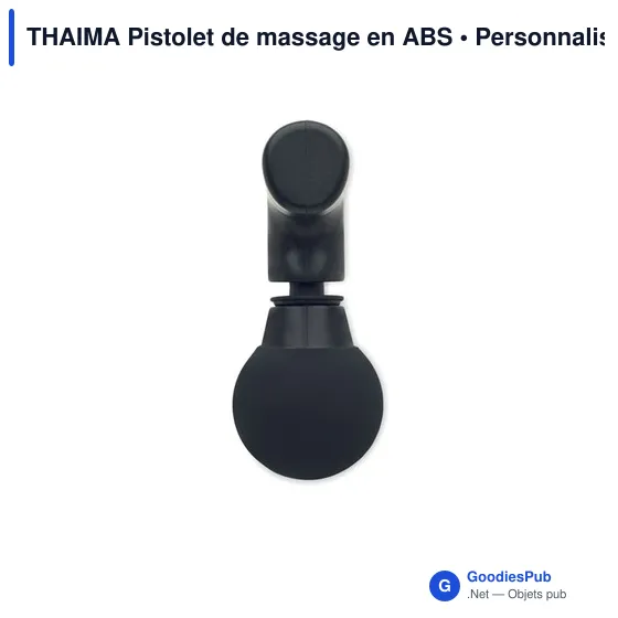 Pistolet de massage personnalisable avec logo - THAIMA - Image 8