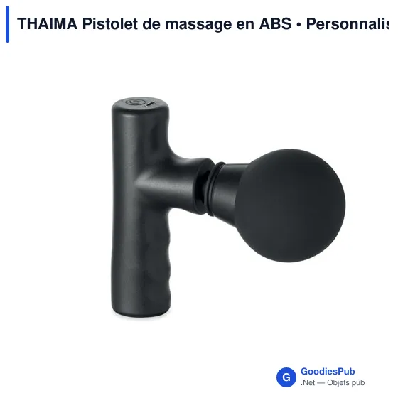 Pistolet de massage personnalisable avec logo - THAIMA - Image 9