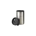 Variante argenté - Gobelet isotherme personnalisable en acier inoxydable recyclé - Thermo Canavec logo
