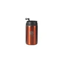 Variante rouge - Gobelet isotherme personnalisable en acier inoxydable recyclé - Thermo Canavec logo