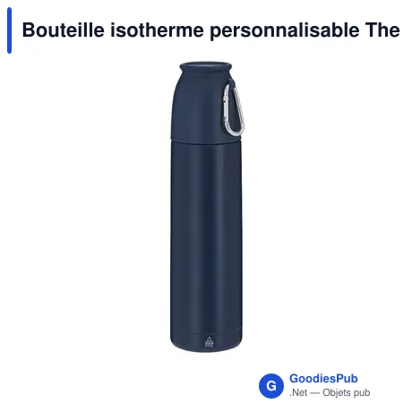 Bouteille isotherme personnalisable Thermo Clorin avec logo