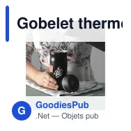 Gobelet thermos personnalisable 450 ml avec logo - Thermoboost RCS - Miniature 11
