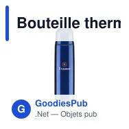 Bouteille thermos personnalisable 500ml avec logo - ThermoColour RCS - Miniature 11