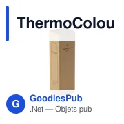 Bouteille thermos personnalisable 500ml avec logo - ThermoColour RCS - Miniature 3