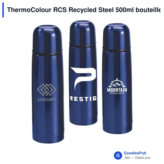 Bouteille thermos personnalisable 500ml avec logo - ThermoColour RCS - Image 6