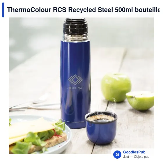 Bouteille thermos personnalisable 500ml avec logo - ThermoColour RCS - Image 7