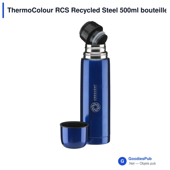 Bouteille thermos personnalisable 500ml avec logo - ThermoColour RCS - Image 10