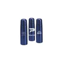Variante bleu métallisé - Bouteille thermos personnalisable 500ml avec logo - ThermoColour RCS