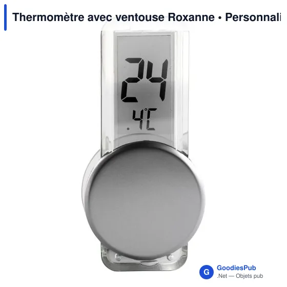 Thermomètre avec ventouse Roxanne - Image 1