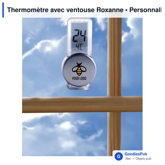 Thermomètre avec ventouse Roxanne - Image 2