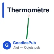 Thermomètre Cuisine Cynex - Miniature 1