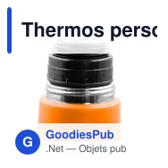 Thermos personnalisable 500 ml en acier inoxydable avec logo - Olympe - Miniature 9