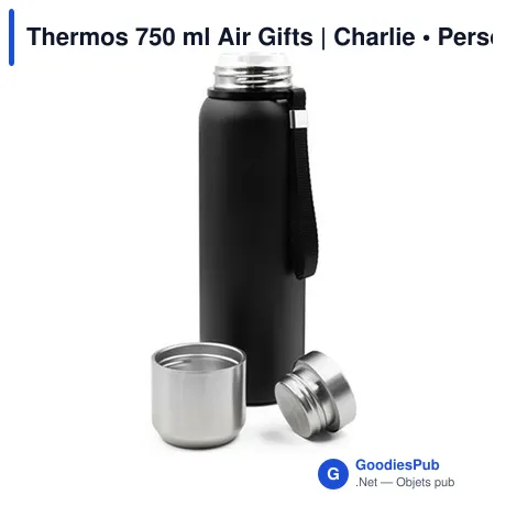 Thermos 750 ml Air Gifts | Charlie