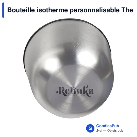 Bouteille isotherme personnalisable Thermotop Midi RCS avec logo