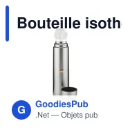 Bouteille isotherme personnalisable Thermotop Midi RCS avec logo - Miniature 4