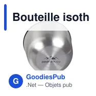 Bouteille isotherme personnalisable Thermotop Mini RCS 500 ml avec logo - Miniature 2