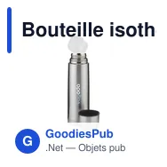 Bouteille isotherme personnalisable Thermotop Mini RCS 500 ml avec logo - Miniature 6