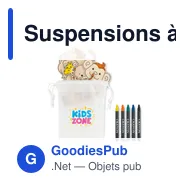 Suspensions à colorier personnalisables en bois avec logo - THEZOO - Miniature 5