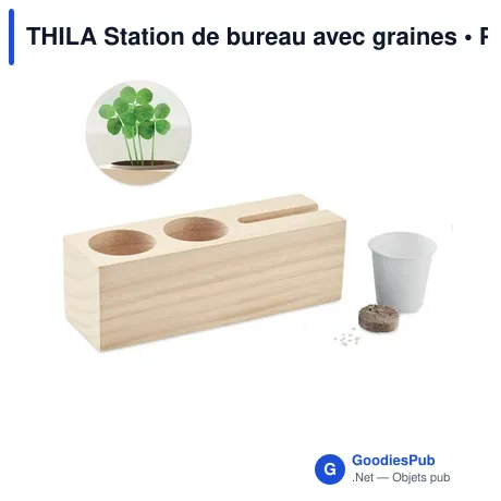 THILA Station de bureau avec graines