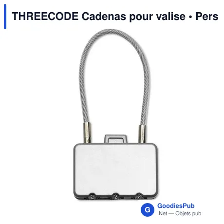 THREECODE Cadenas pour valise