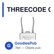 THREECODE Cadenas pour valise - Miniature 2