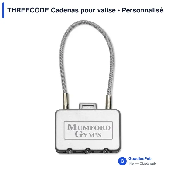THREECODE Cadenas pour valise - Image 2