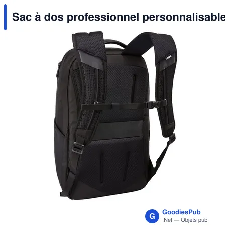 Sac à dos professionnel personnalisable Thule Accent Backpack 23 Lavec logo