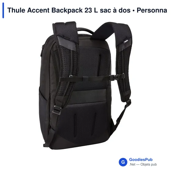 Sac à dos professionnel personnalisable Thule Accent Backpack 23 Lavec logo - Image 1