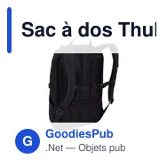 Sac à dos Thule EnRoute 21 L personnalisable avec logo - Miniature 1