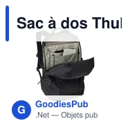 Sac à dos Thule EnRoute 21 L personnalisable avec logo - Miniature 3