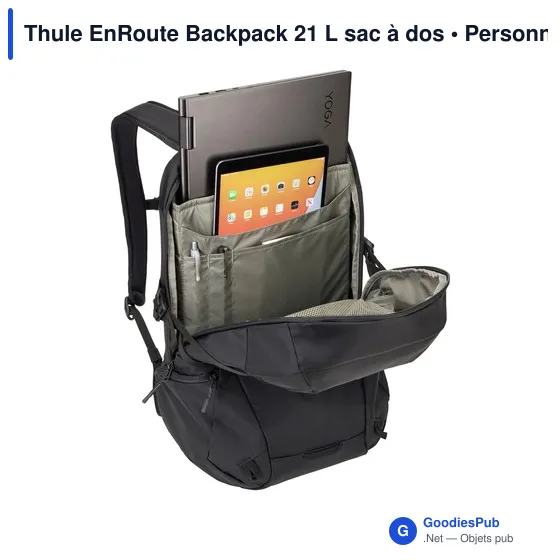 Sac à dos Thule EnRoute 21 L personnalisable avec logo - Image 4