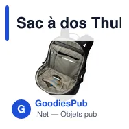 Sac à dos Thule EnRoute 21 L personnalisable avec logo - Miniature 5