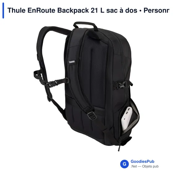 Sac à dos Thule EnRoute 21 L personnalisable avec logo - Image 7