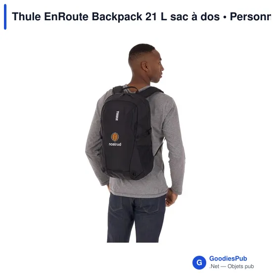 Sac à dos Thule EnRoute 21 L personnalisable avec logo - Image 8