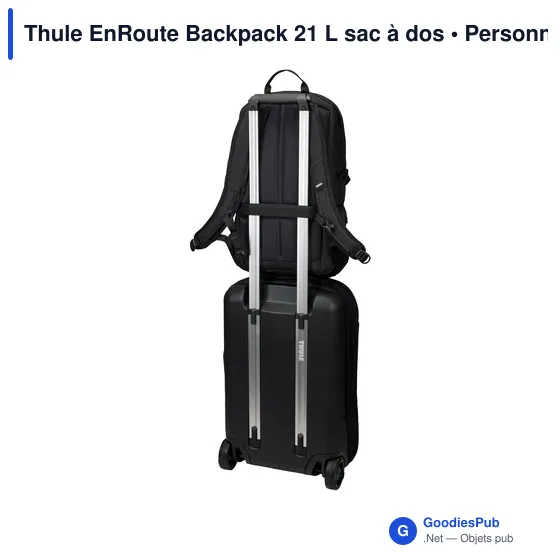 Sac à dos Thule EnRoute 21 L personnalisable avec logo - Image 9