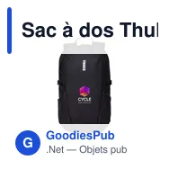 Sac à dos Thule EnRoute 21 L personnalisable avec logo - Miniature 10