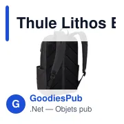 Sac à dos personnalisable Thule Lithos Backpack 20 L avec logo - Miniature 1