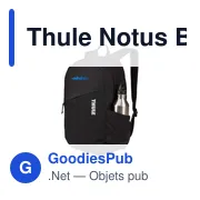 Sac à dos professionnel personnalisable Thule Notus 20 L avec logo - Miniature 5