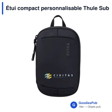 Étui compact personnalisable Thule Subterra 2 Powershuttle avec logo