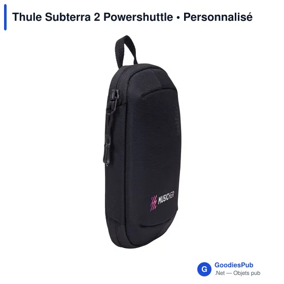 Étui compact personnalisable Thule Subterra 2 Powershuttle avec logo - Image 4