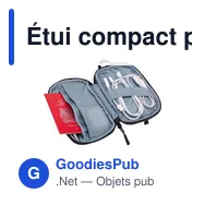 Étui compact personnalisable Thule Subterra 2 Powershuttle avec logo - Miniature 6