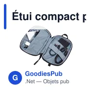 Étui compact personnalisable Thule Subterra 2 Powershuttle avec logo - Miniature 7