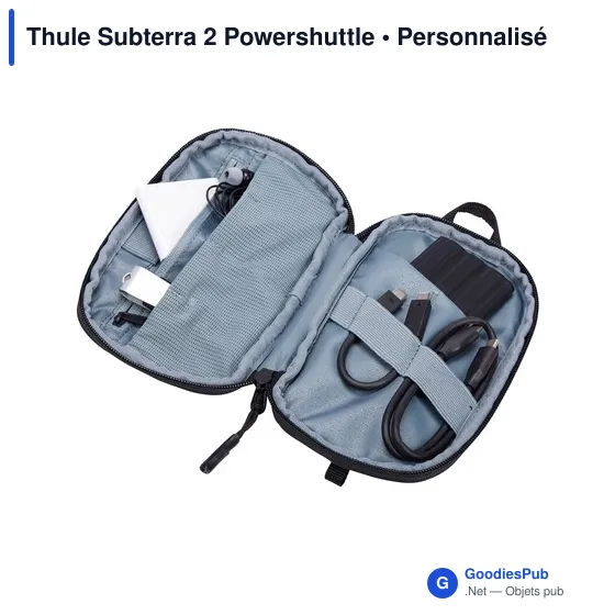 Étui compact personnalisable Thule Subterra 2 Powershuttle avec logo - Image 7